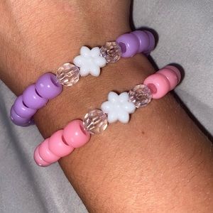 Pink & Purple Bracelets